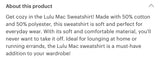 Women’s LuLu Mac Sweatshirt