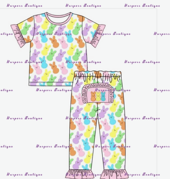 Girls Easter Pjs