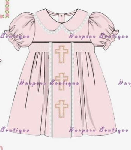 Girls Easter Cross Dress