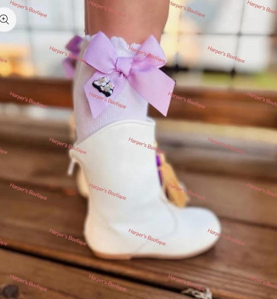 Preorder Lets Geaux Girls socks