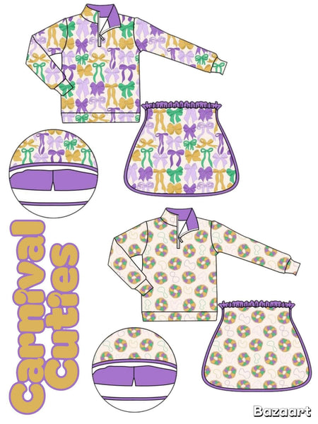 Preorder Bows skort set