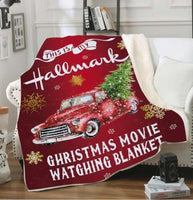 Christmas Hallmark Truck blanket ❤️