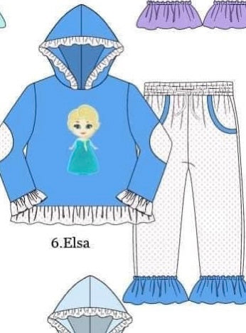 Girls Elsa set